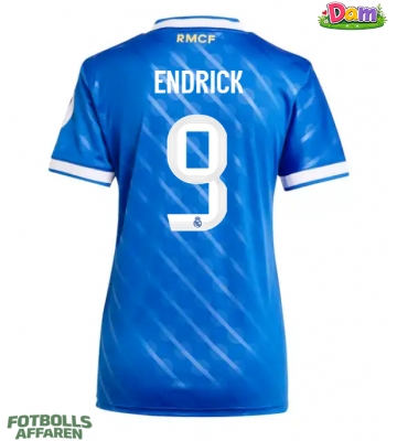Real Madrid Endrick #9 Tredje Tröja Kvinnor 2025-26 Kortärmad